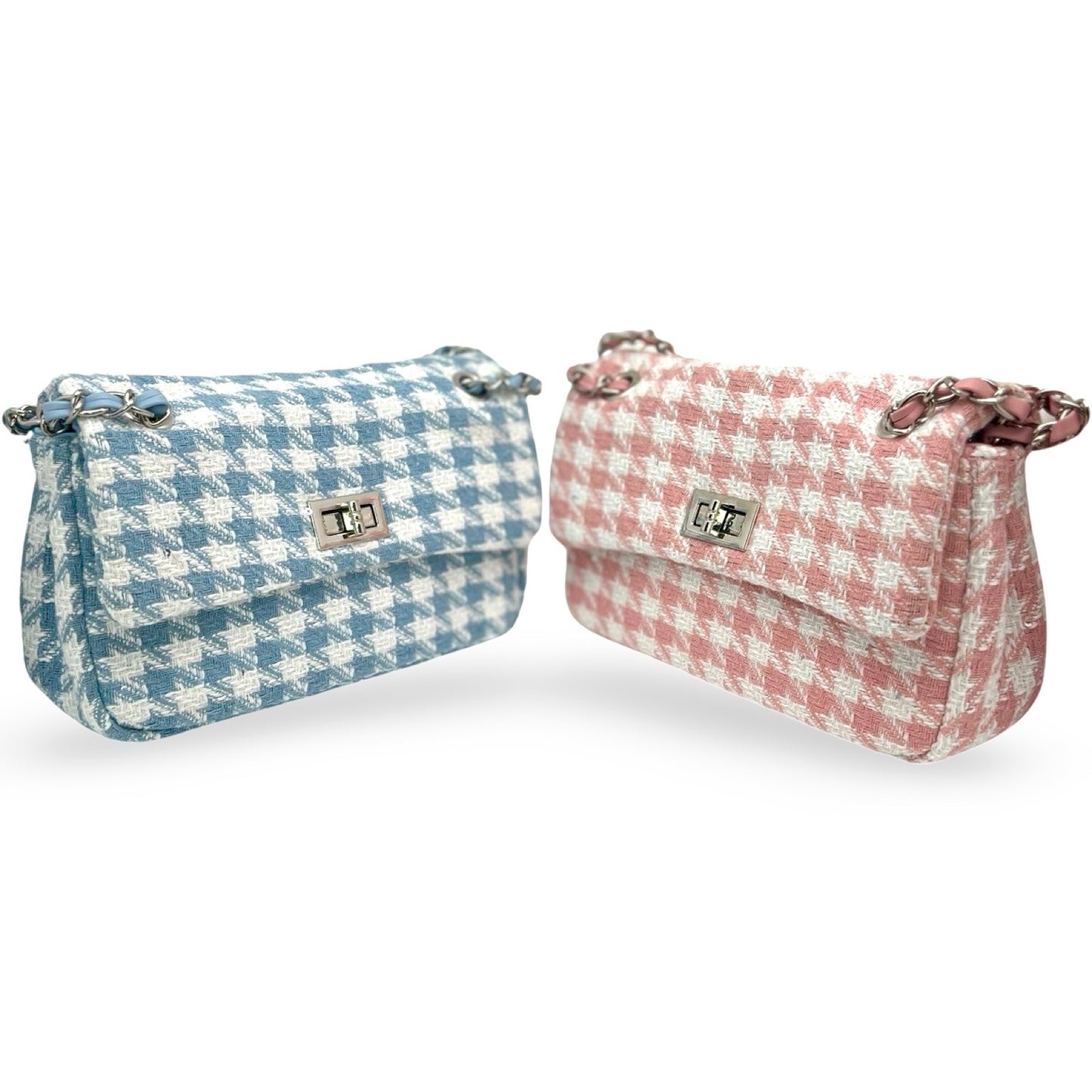 Clutch Tweed Blue