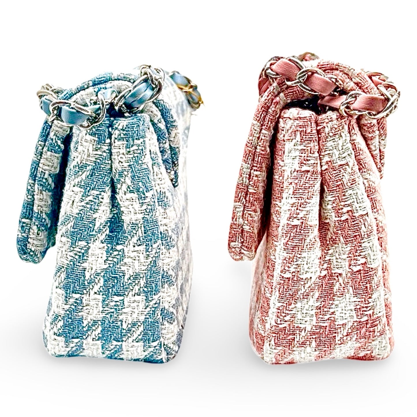 Clutch Tweed Rosé