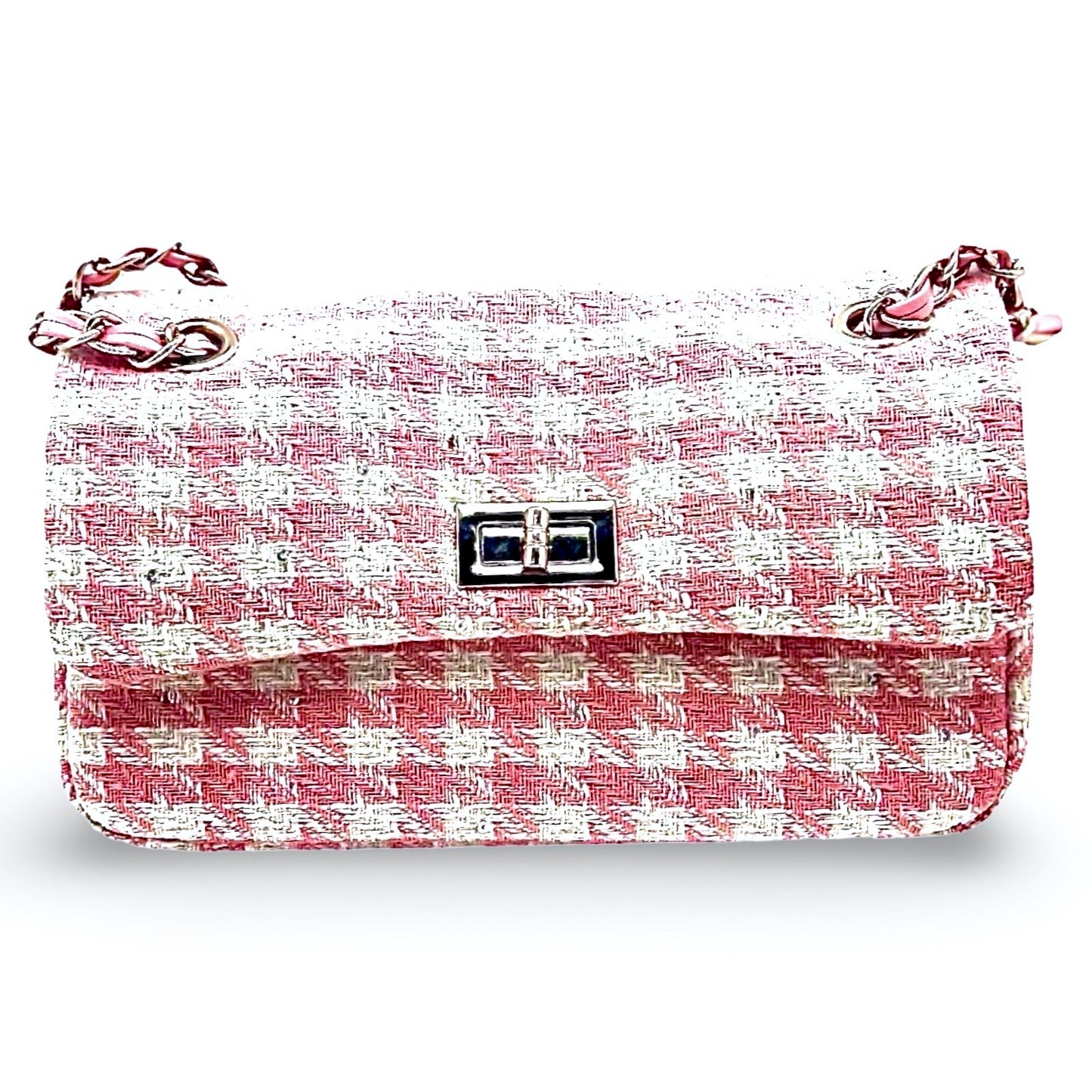 Clutch Tweed Rosé