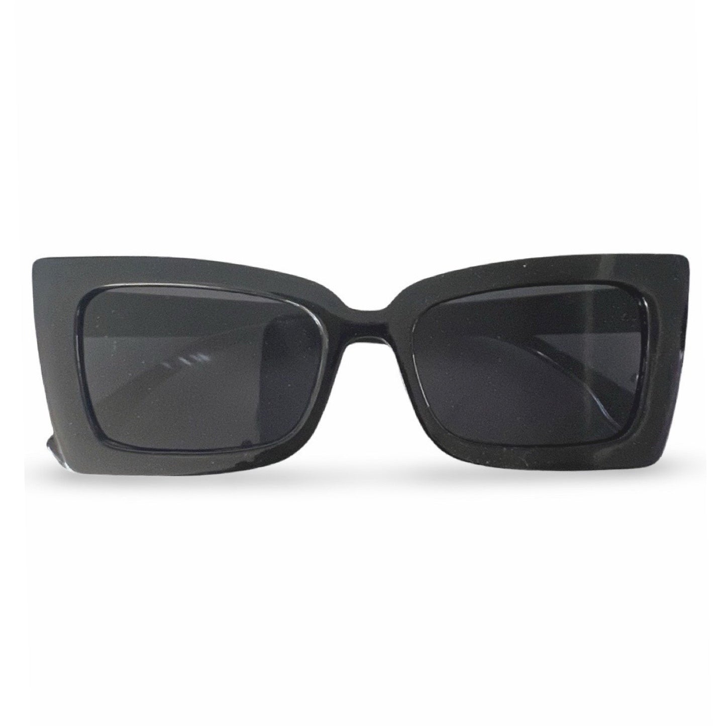 Modebrille, eckig/schwarz