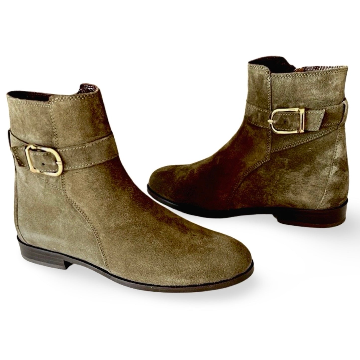 Chelsea Khaki Boots