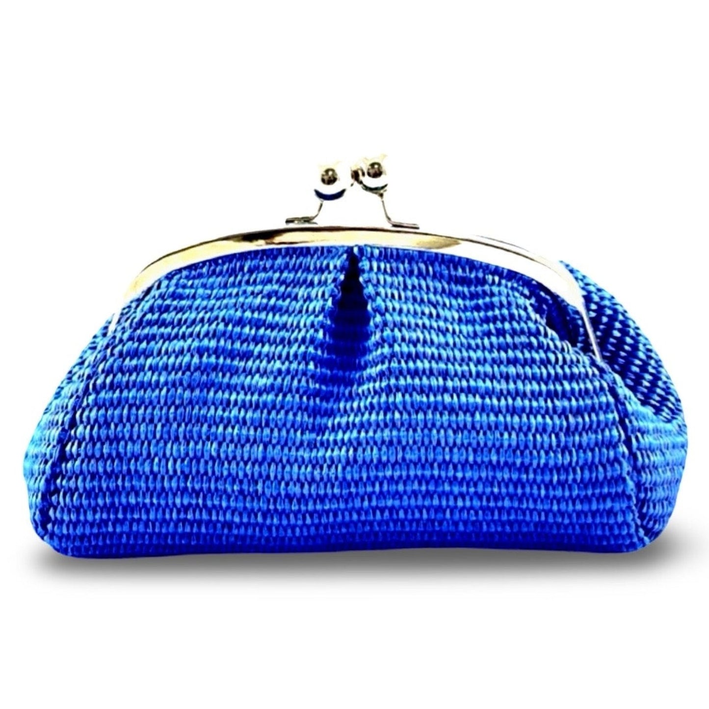 Clutch Rafia Bluettone