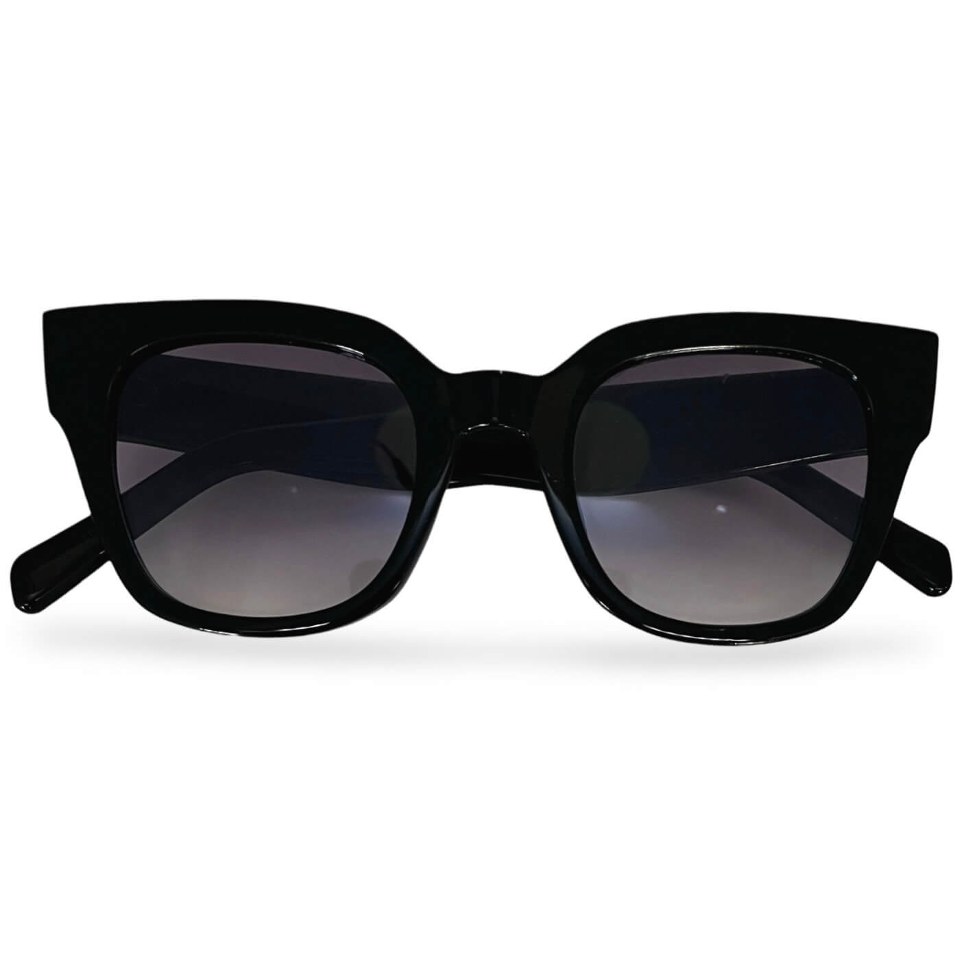 Modebrille Schwarz, eckig