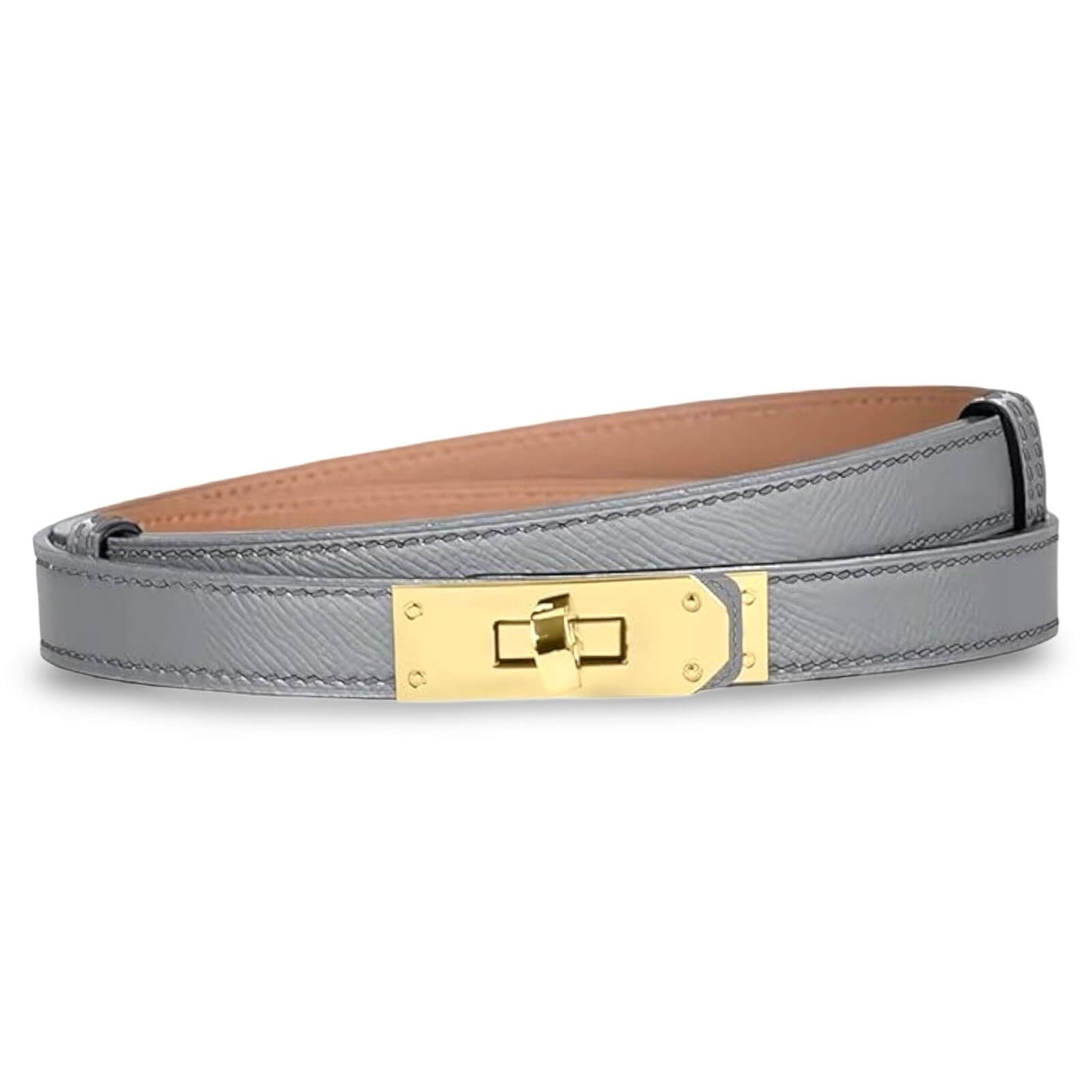 Skinny Grey Belt