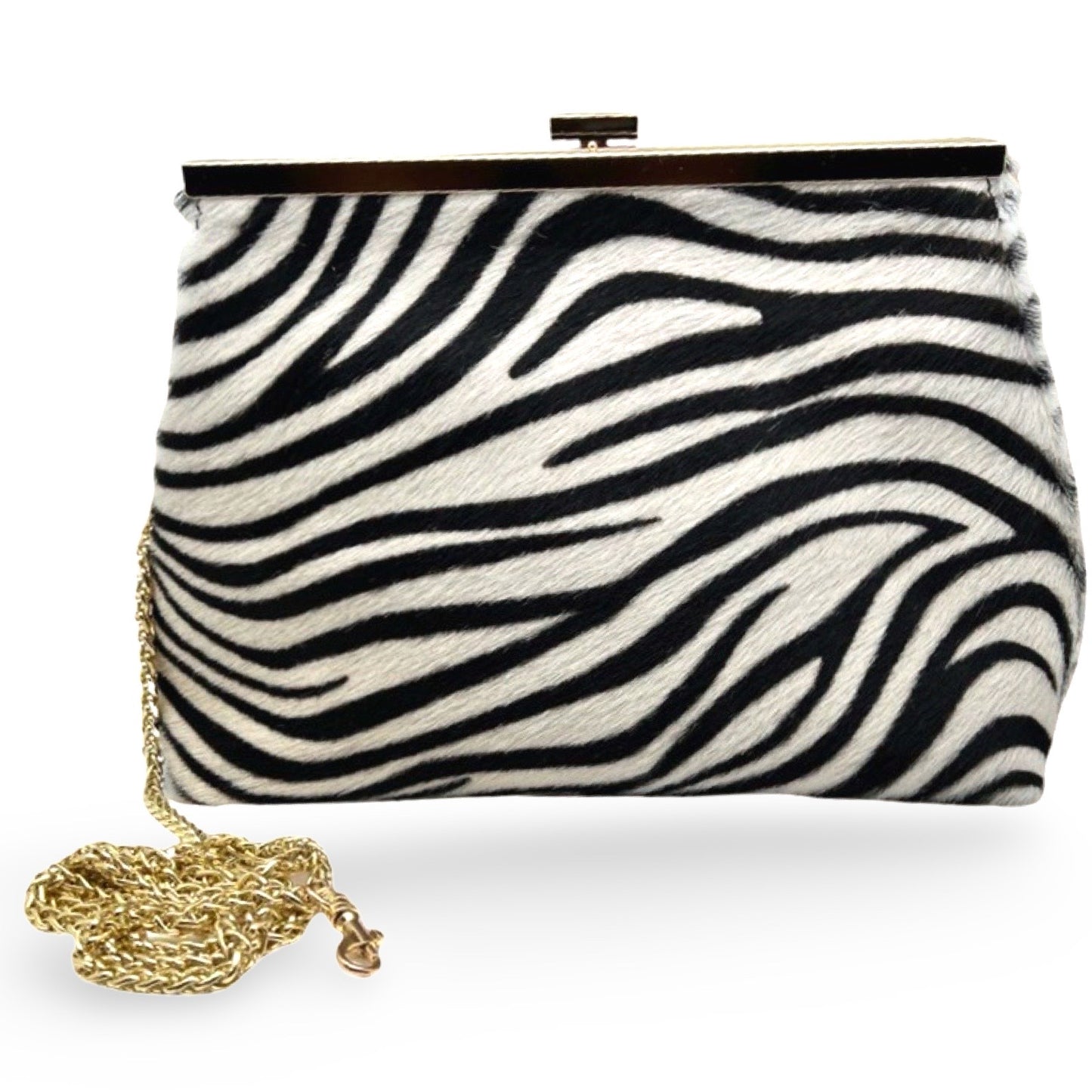 Zebrina Clutch Bianco