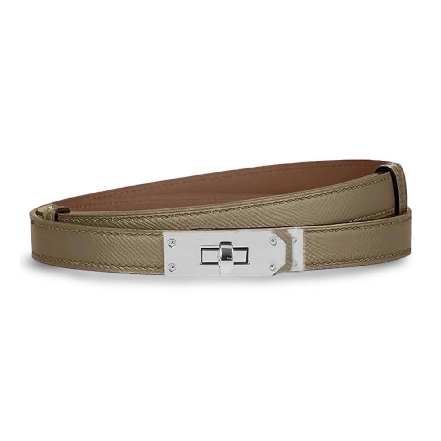 Skinny Khaki Belt