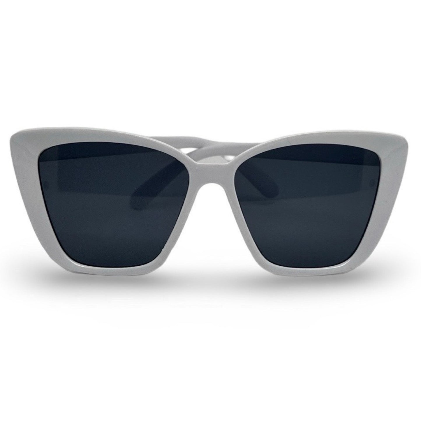 Modebrille in Weiß Large