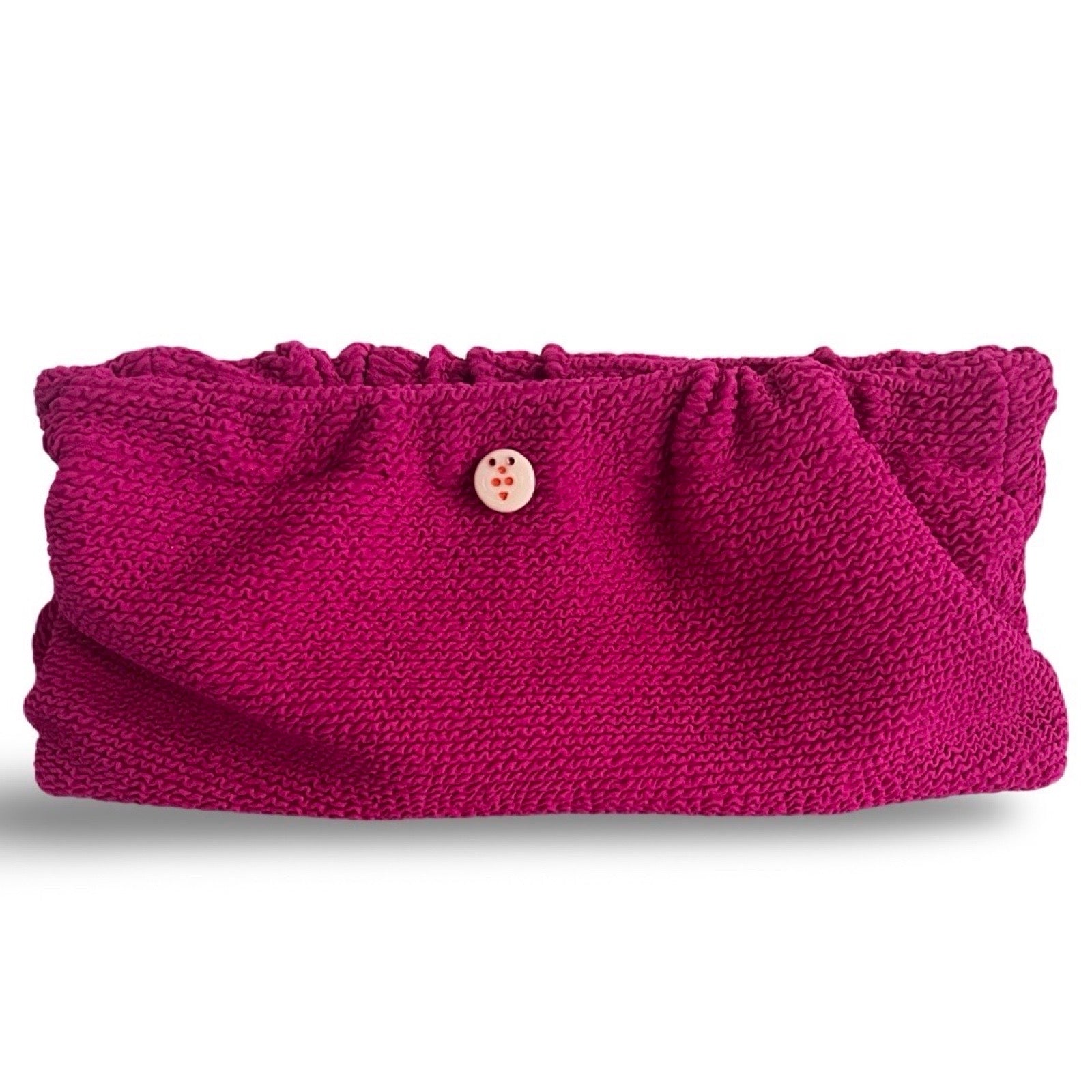 Swim Clutch Crinkle Acai – Lila Crinkle Strandtasche in Acai, Produktansicht | LiBEAU
