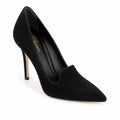 Alice Pumps – Damen High Heel Pumps Schwarz Wildleder Geschlossen