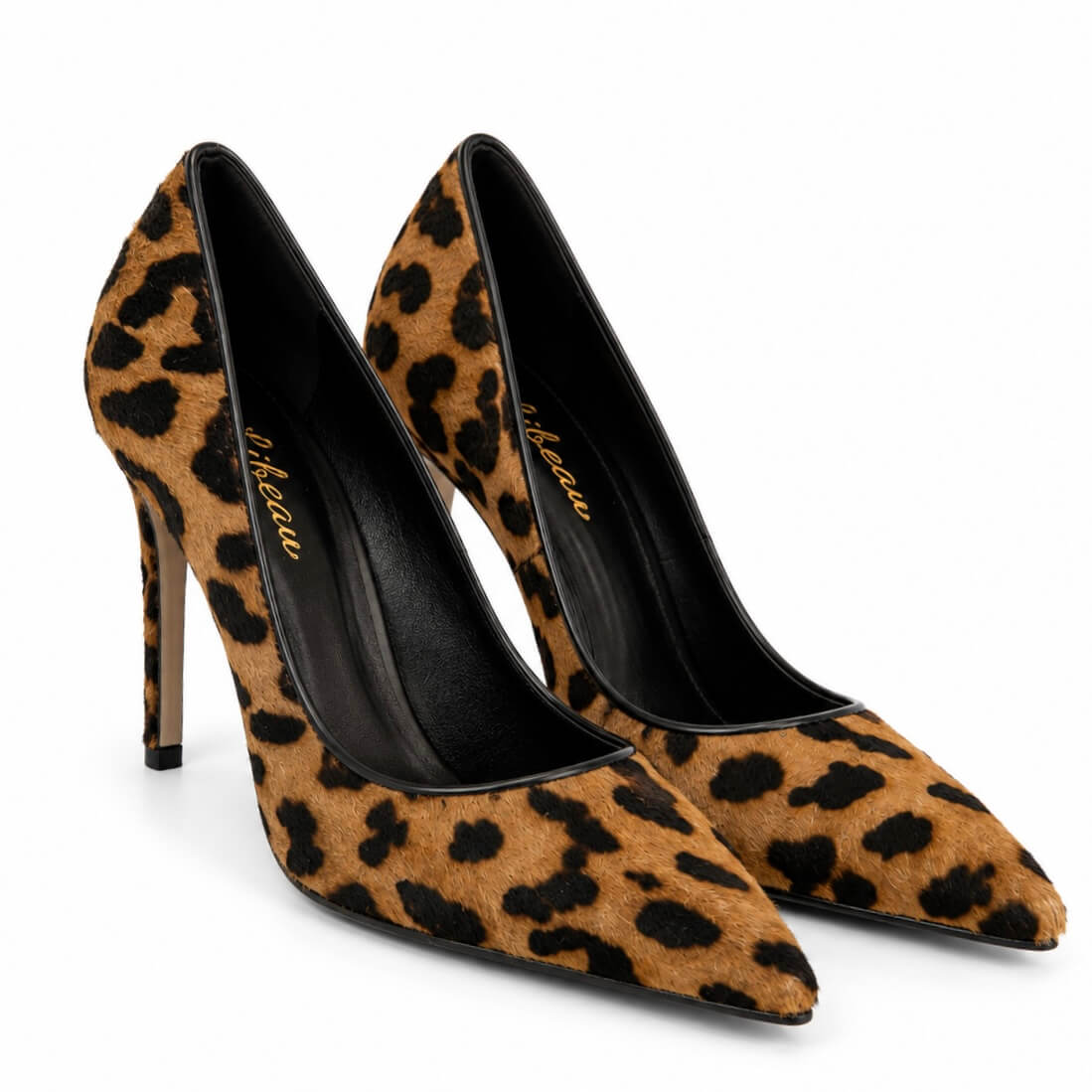 Soraya Pumps Leopard Pony Haircalf – Seitenansicht | LiBEAU
