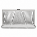 Wedding Clutch Silver – Damen Abendtasche Silber Hochzeit Kette elegant